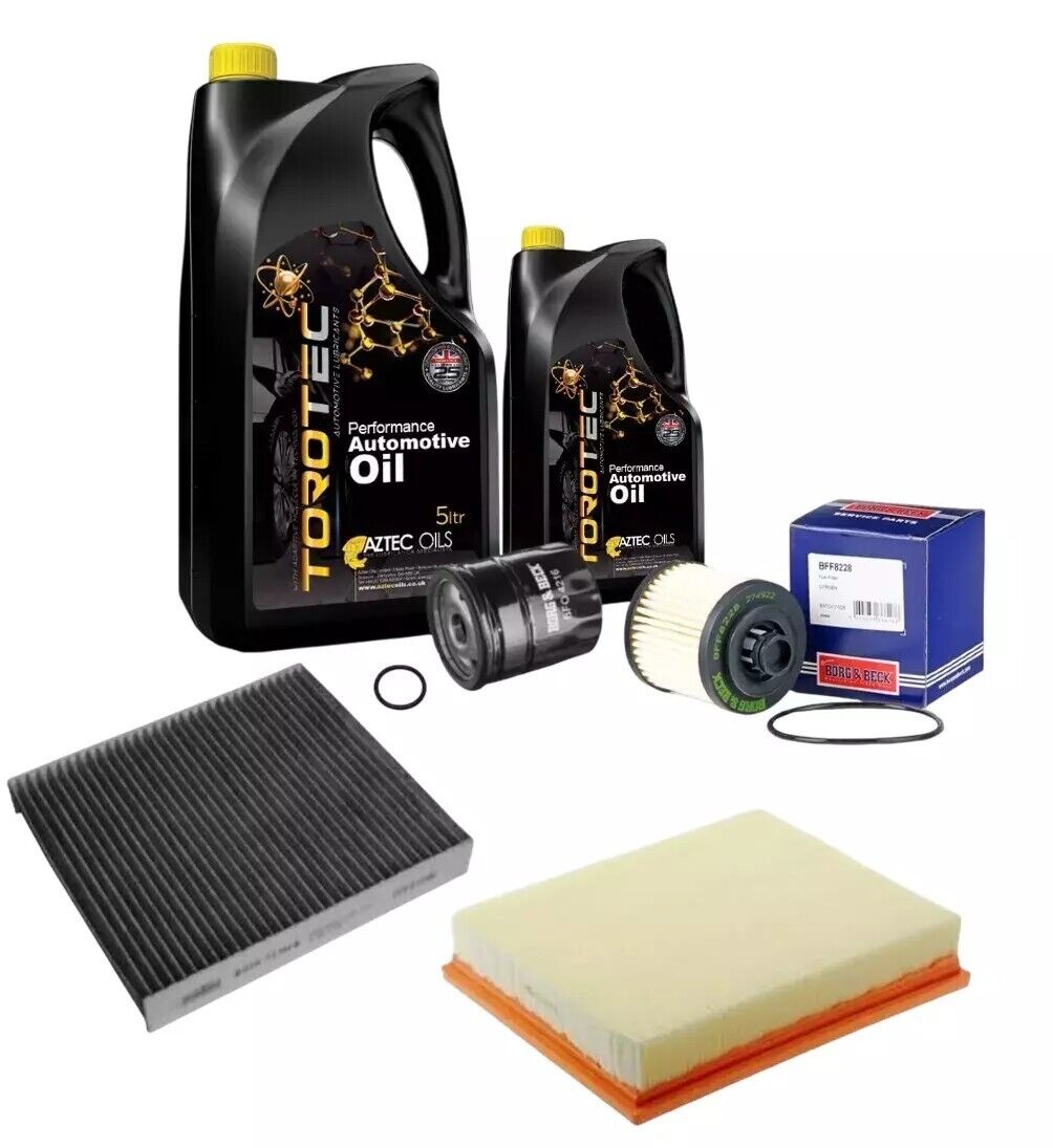 Fits: Ford Mondeo 2.0 TDCI Full Service Kit inc 6L 0W30 Engine Oil