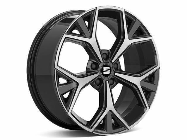 Genuine Seat Ateca PA & Ateca Aneto Black 19" Alloy wheel