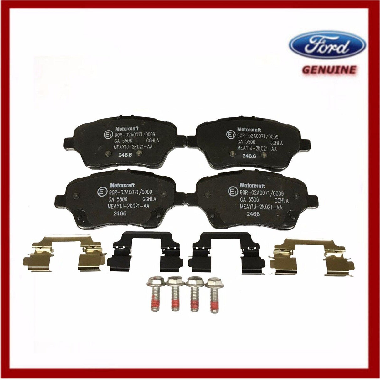 Genuine Ford Fiesta ST 2013-2017 Front Brake Pads 1848532