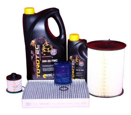 Genuine Ford Mondeo 2.0 TDCI Full Service Kit inc 0W30 OEM Engine Oil 2344121
