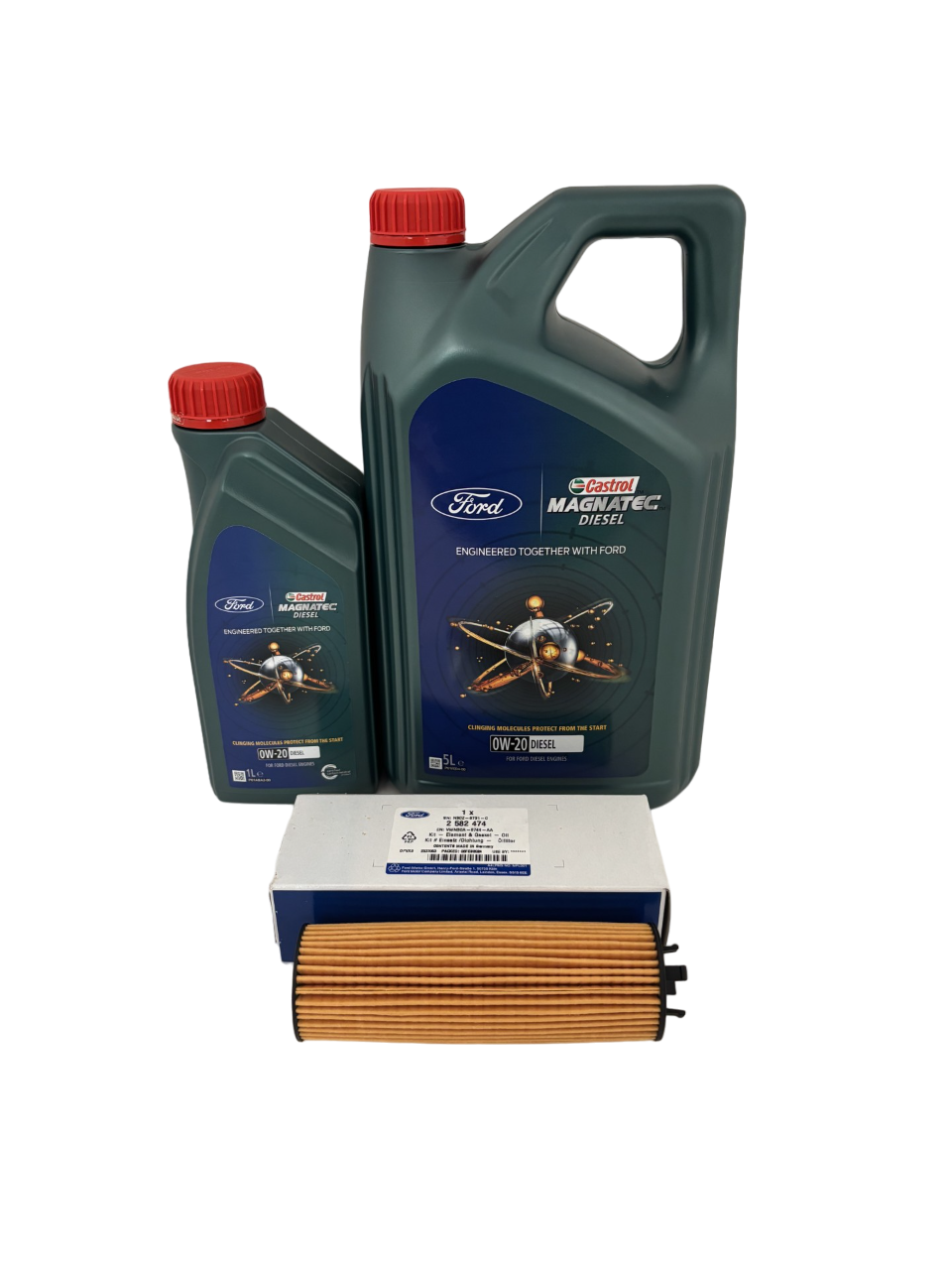 Genuine Ford Tourneo Connect 2.0L 2022-on EcoBlue Service Kit Oil & Oil filter
