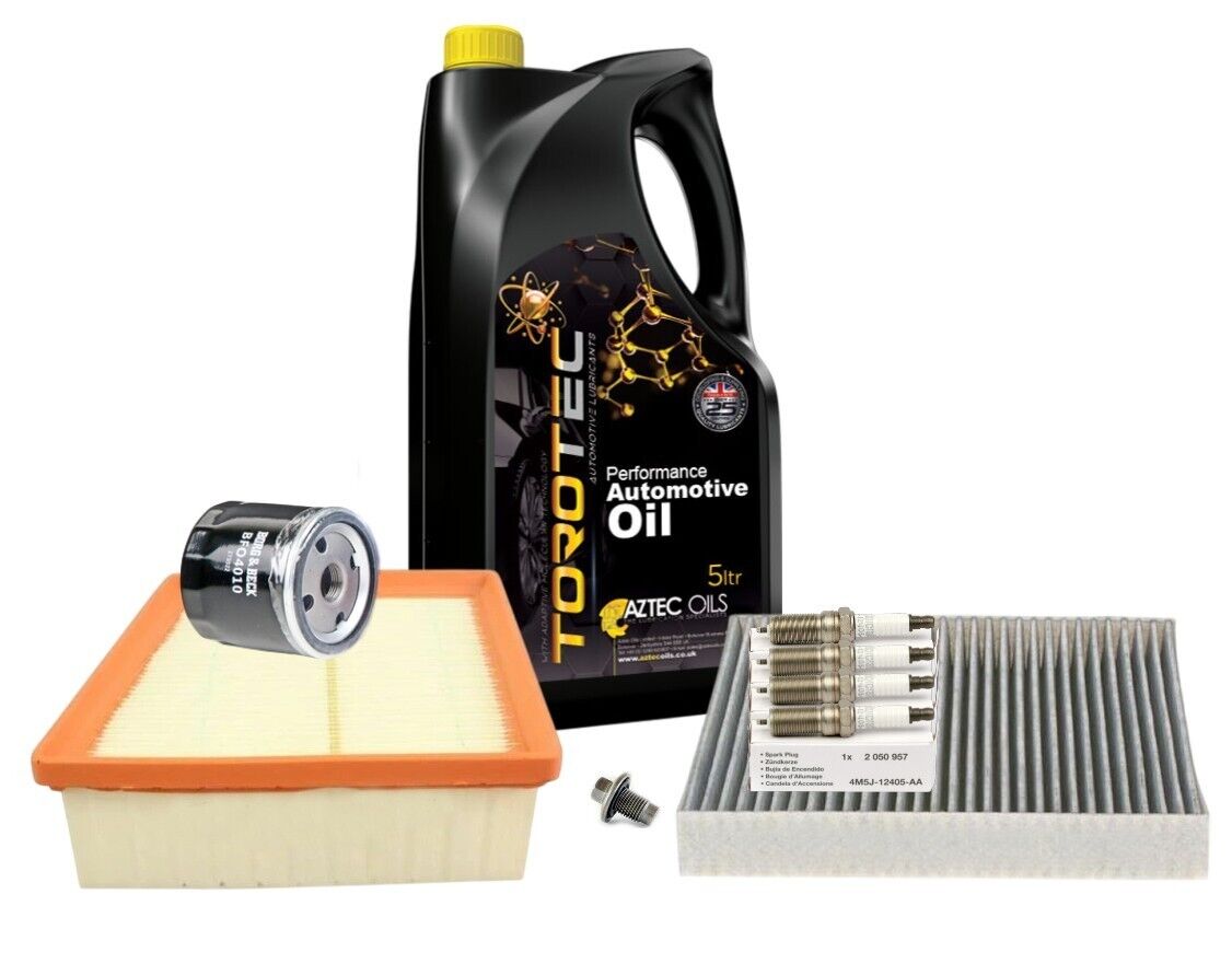 Ford Fiesta Mk7 1.25 Filter Service Kit Inc 5W30 Engine Oil