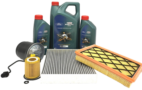 Genuine Ford Focus 1.5 Duratorq TDCi Ecoblue Full service kit inc Castrol Oil