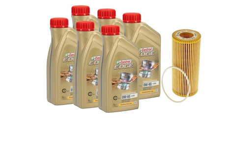 Genuine Ford Focus MK2 RS Engine Oil & Filter 2.5 Turbo Castrol Magnatec 0W40