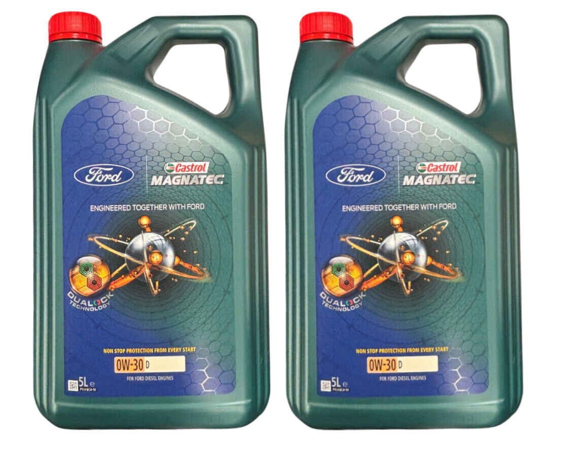 GENUINE FORD CASTROL 0W30 10ltr MAGNATEC OIL ECOBLUE ENGINES 157C37 15D5FF