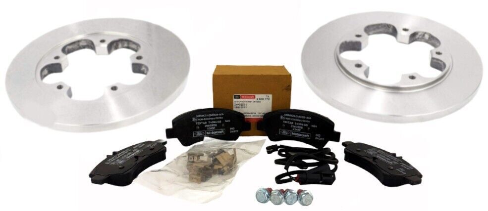 Genuine Ford Transit RWD 2014 Onwards Rear Brake Discs and Pads