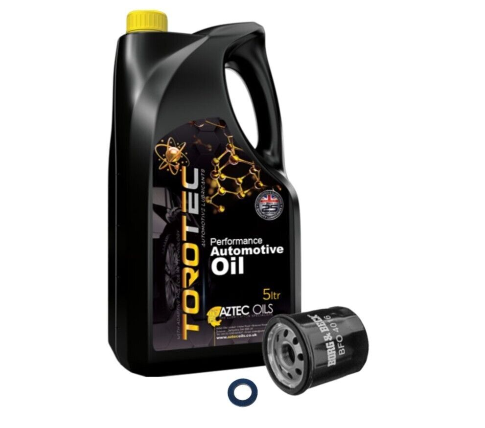 Toyota Aygo 1L 2006 - 2013 5w30 Engine Oil & Oil Filter