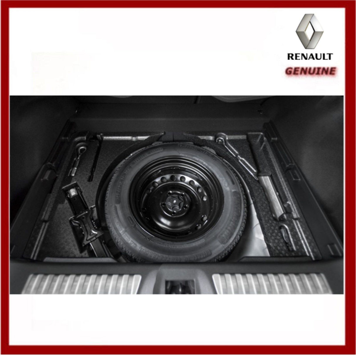 Genuine Renault Kadjar Space Saver Spare Wheel Kit Inc Tyre. New.