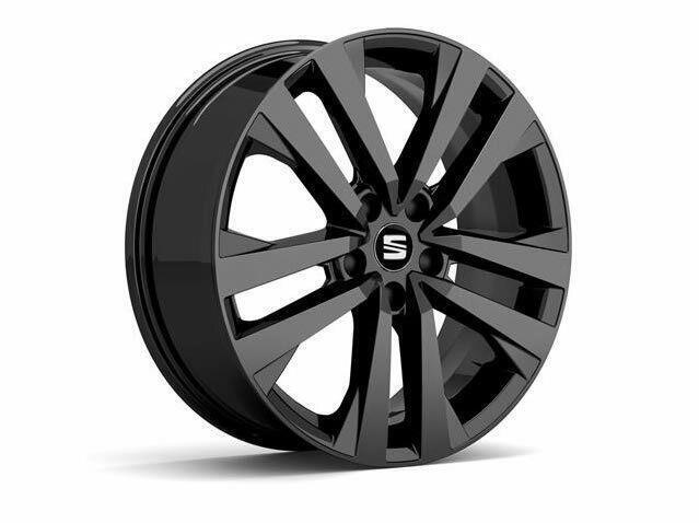 Genuine Seat Ateca PA 2020-2021 18" Alloy Wheel Gloss Black