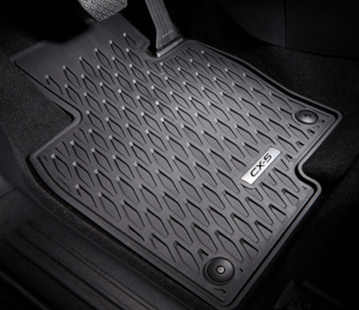 Genuine Mazda CX-5 2017 Onwards All Weather Rubber Floor Mat Set KB9GV0351