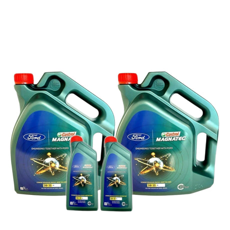 Genuine Ford Fully Synthetic 0W30 Engine Oil 12 litres Castrol Magnatec New!