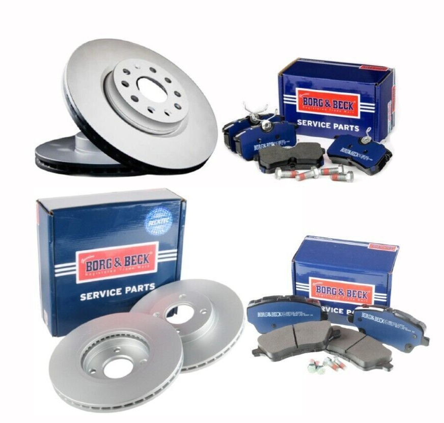 Fits: Ford Fiesta ST 2013 - 2017 Front and Rear Brake Discs and Pads