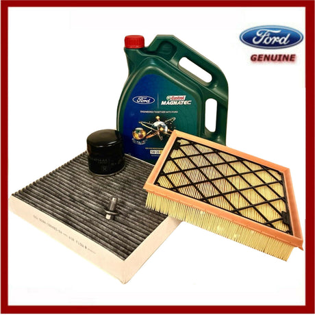 Genuine Ford Mondeo 1.5 Petrol Ecoboost 2014- Service Kit inc Castrol Engine Oil