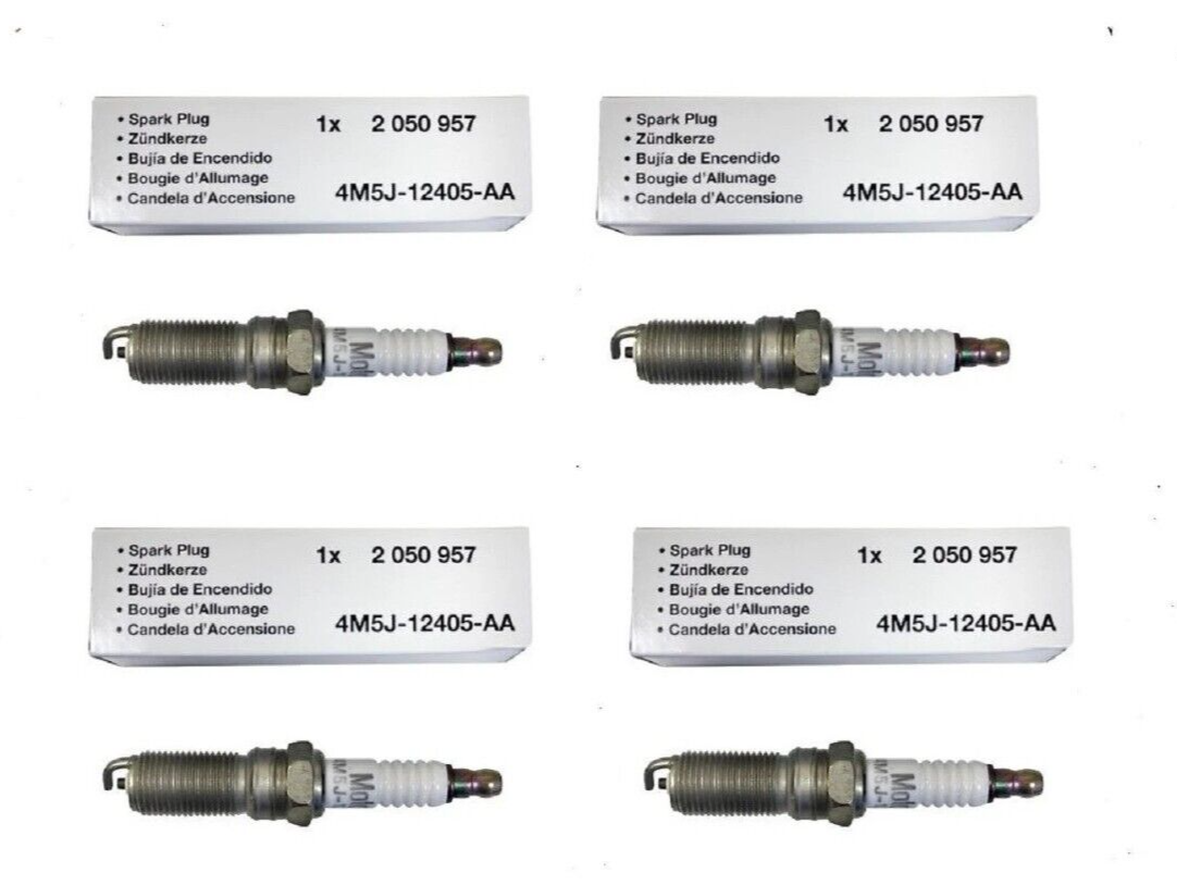 Genuine Ford Various Models Spark Plugs Set of 4 - 1787829 / 2050957