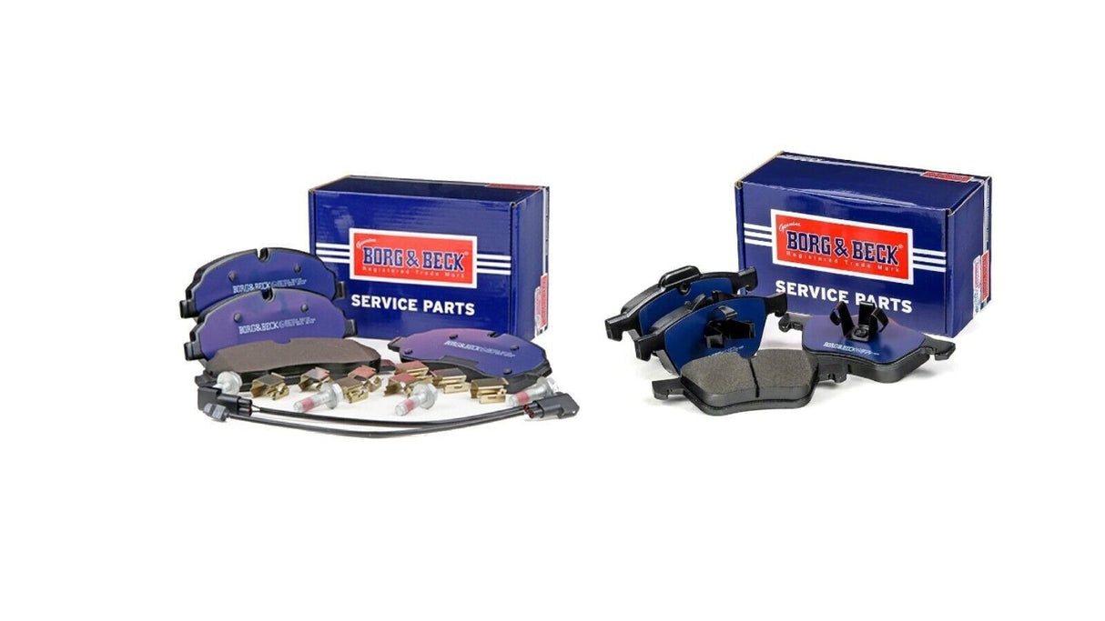 Fits: Ford Transit Custom 2012 Onwards Front & Rear Brake Pads Borg & Beck