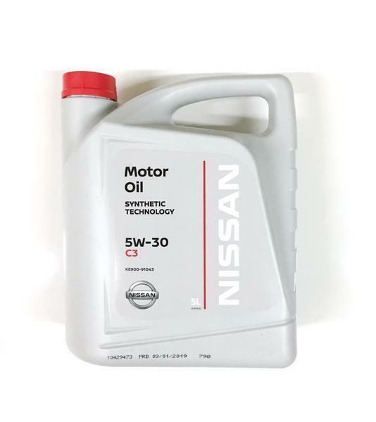 Genuine Nissan 5W30 C3 5L Engine Oil KE90091043