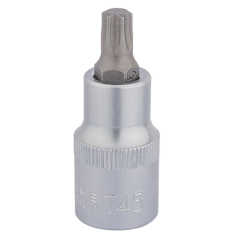 Draper 16315 T45 x 55mm 1/2" Square Drive TX Star Socket Bit