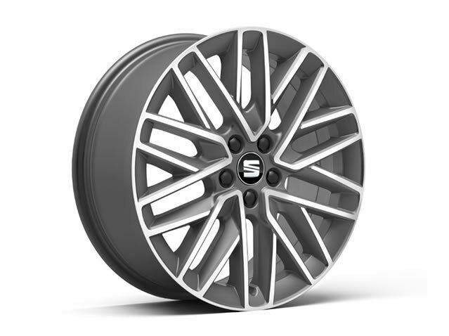 Genuine Seat Ibiza 17-21 17" Alloy Wheel x1Matt Grey 7J x 17" ET51 5 x 100mm