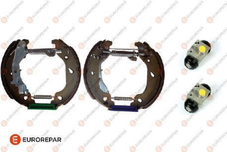 Fiat Punto & Grande Punto Eurorepar Rear Brake Shoes & Cylinders
