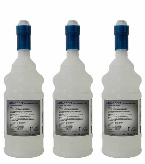 AdBlue Car Urea for Diesel Cars 1.89 Litre Bottle SG052910A2 x3 New!