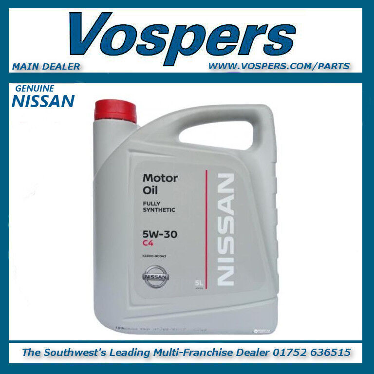 Genuine Nissan DPF Oil 5W30 5 Litres / Ltr All Diesel Engines KE90090043