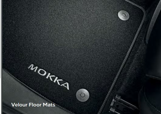 Genuine Vauxhall Mokka 2013-2019 Front & Rear Velour Mats 39026740 New!