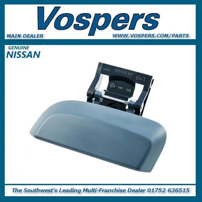 Genuine Nissan Pathfinder Door Handle Rear N/S LH Primed H26074X0AA