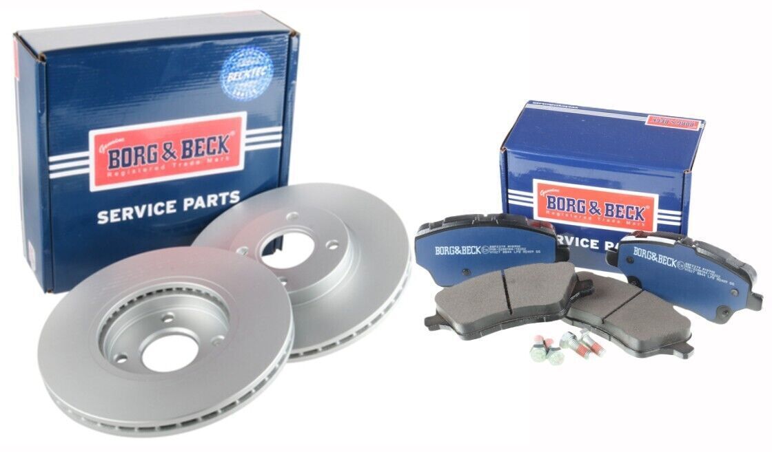 Fits: Ford Fiesta ST 2013 - 2017 Front Brake Discs and Pads