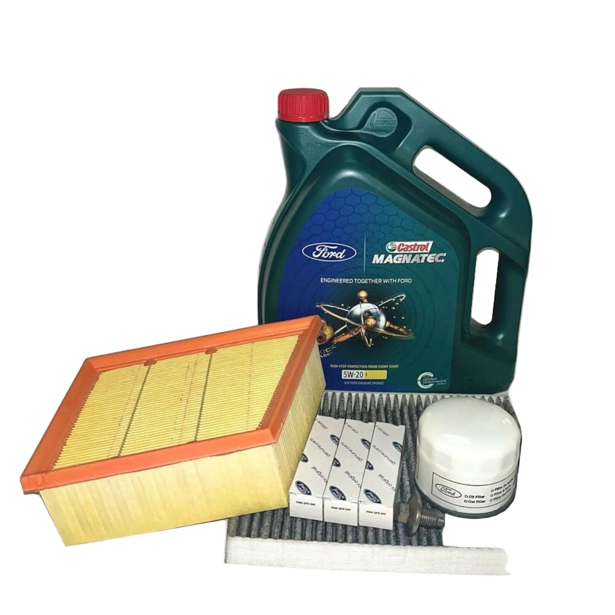 Genuine Ford Fiesta ST-2, ST-3 1.5 Ecoboost Full Service Kit inc Castrol Oil
