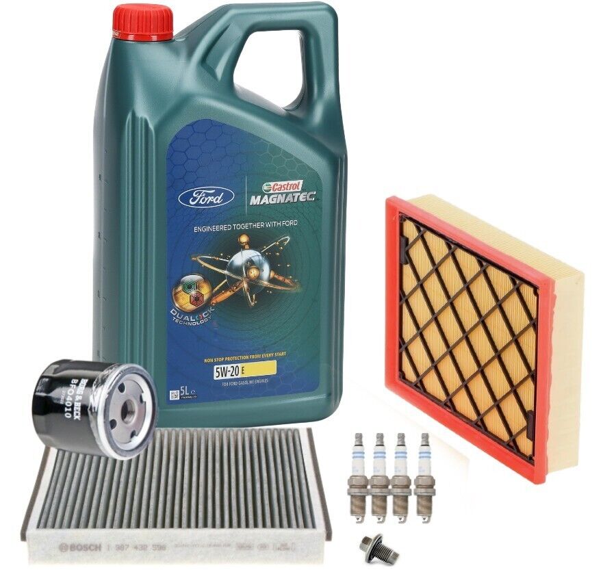 Ford Mondeo 1.5 Petrol Ecoboost 2014- Full Service Kit inc Genuine Castrol Oil