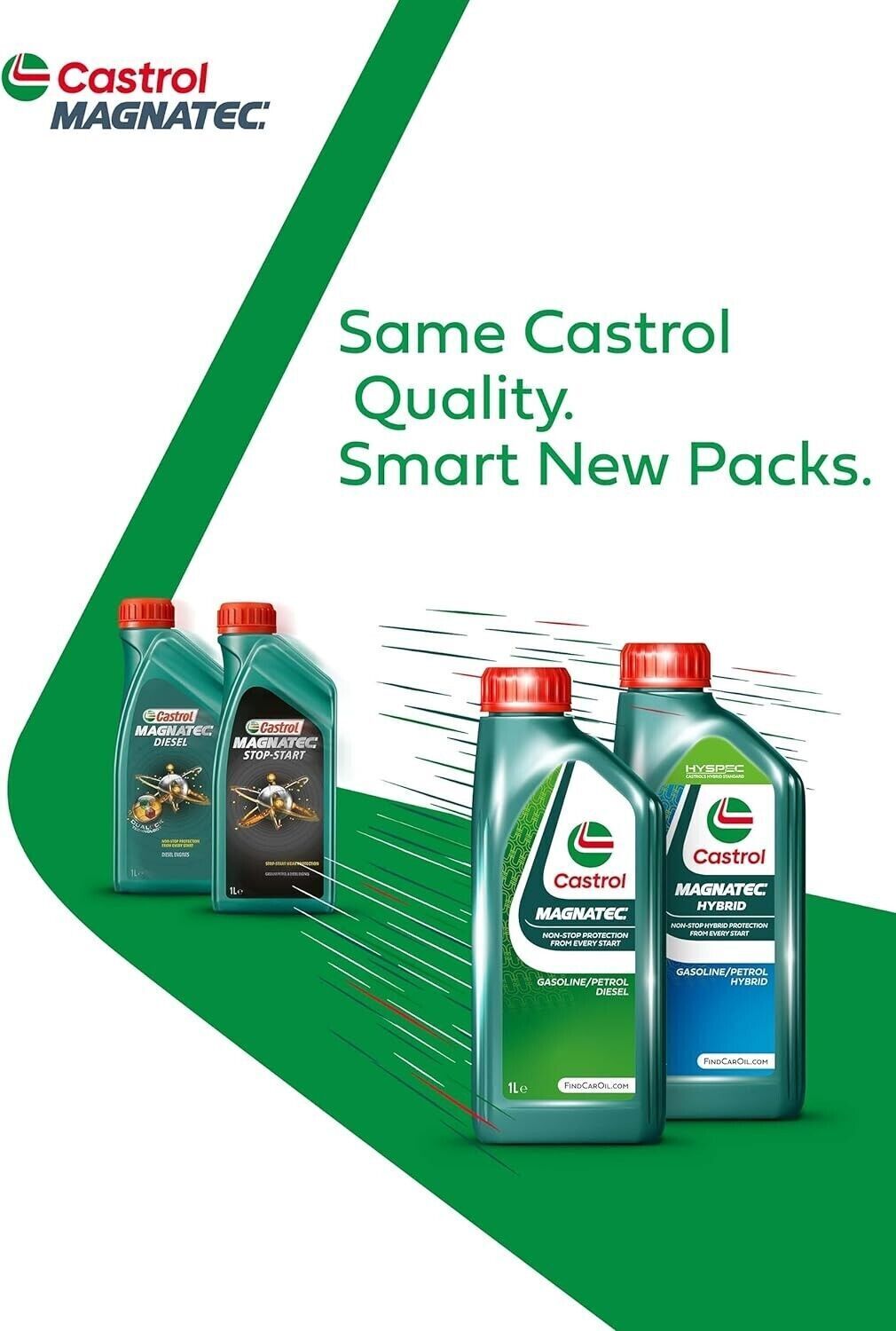 Castrol Magnatec 5W-30 C2 1L Car Engine Oil Dualock Technology, 1 Litre