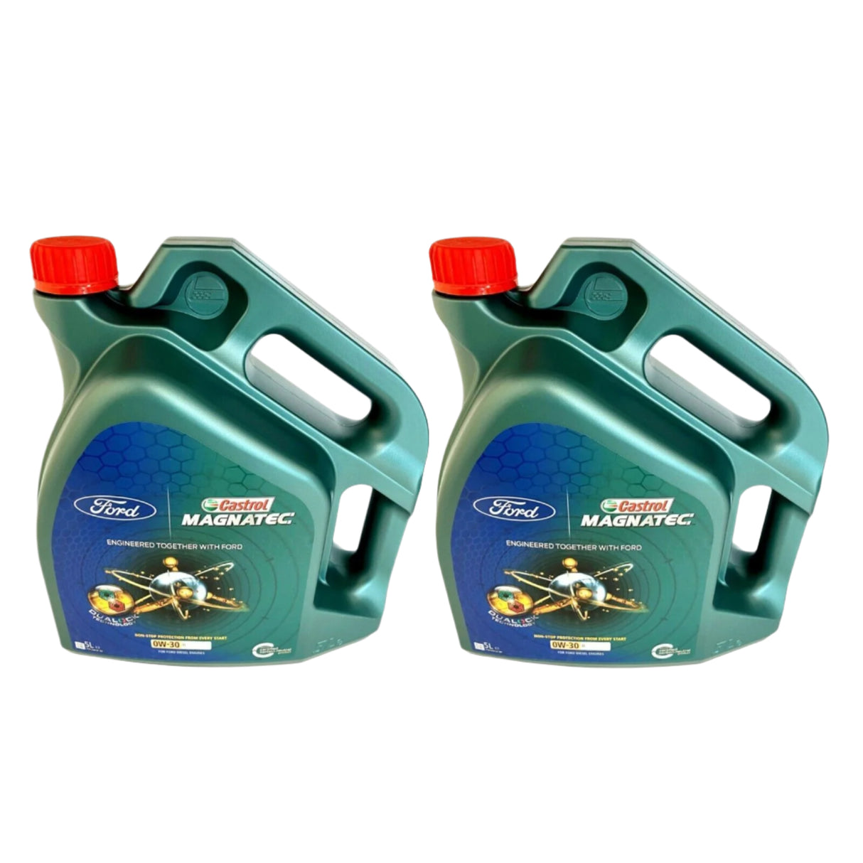 GENUINE FORD CASTROL 0W30 10ltr MAGNATEC OIL ECOBLUE ENGINES 157C37 15D5FF