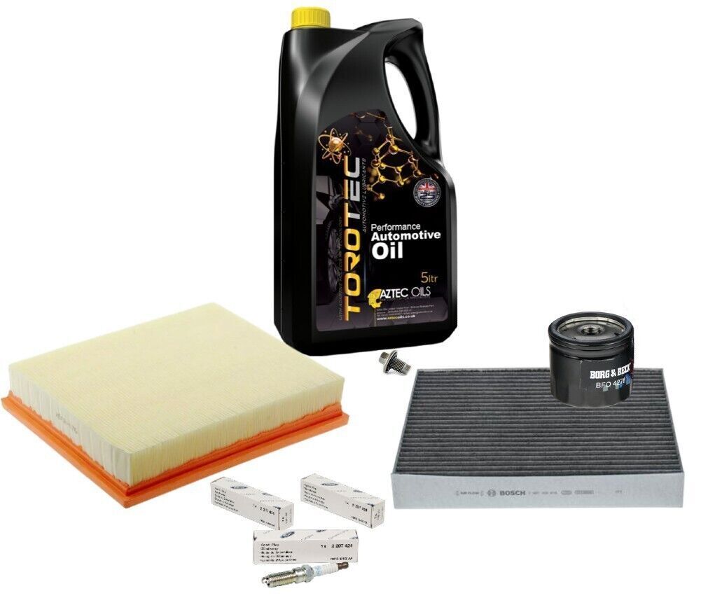 Ford Focus MK4 2018- 1.0L EcoBoost Full Service Kit inc 5w20 Engine Oil