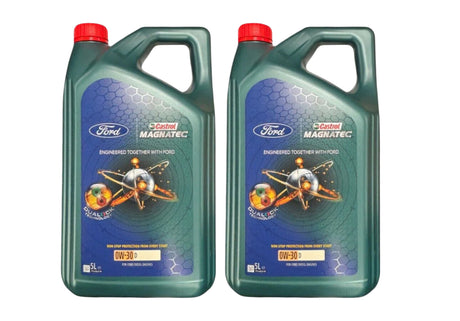 GENUINE FORD CASTROL 0W30 10ltr MAGNATEC OIL ECOBLUE ENGINES 157C37 15D5FF
