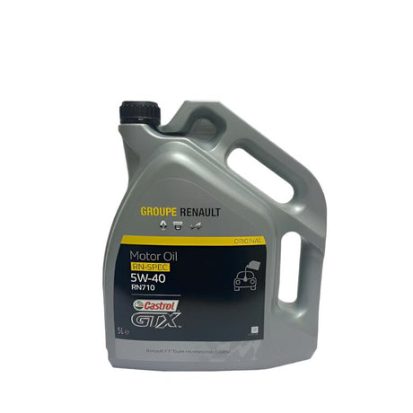 Genuine Renault Castrol 5w40 RN710 Engine Oil 5 Litres 7711943691
