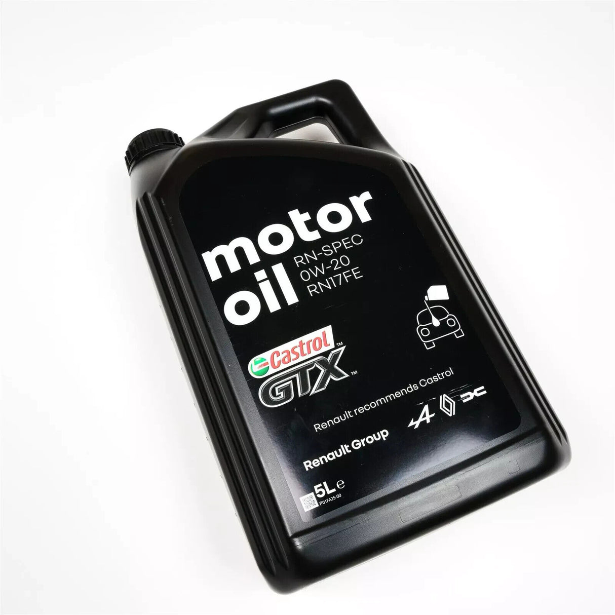 Genuine Renault Engine Oil 5L Castrol GTX RN-SPEC 0W20 RN 17 FE 7711943674