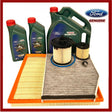 Genuine Ford Transit 2.2 TDCI Full Service Kit Inc Castrol Engine Oil