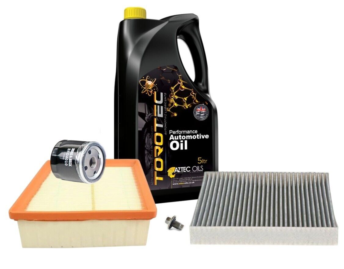 Ford Fiesta Mk7 1.25 Filter Service Kit Inc 5W30 Engine Oil