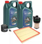 Ford Transit Custom 16-21 2.0L ECOBLUE Service Kit Genuine 0w30 Castrol Oil 10L