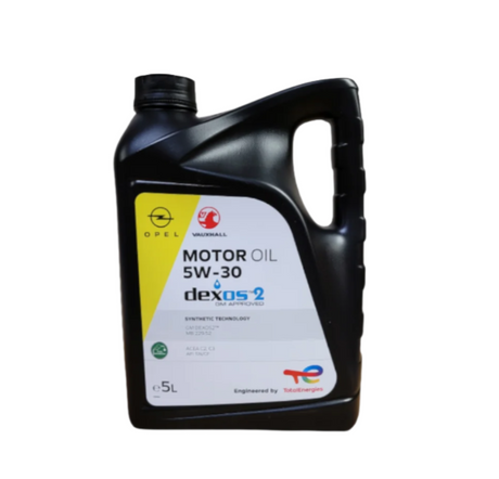Genuine GM Vauxhall Dexos 2 5W30 Engine Oil 5L 1684530780 New Replaces 95599581