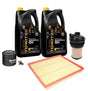 Ford Transit Custom 2021- 2.0L ECOBLUE Service Kit inc 5w30 Engine Oil 10L