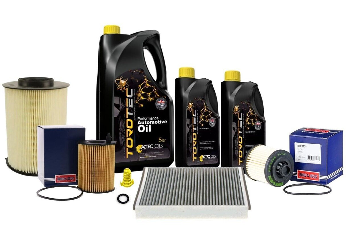 Ford Transit Connect 1.5 TDCi Full Service Kit inc 0w30 Engine Oil
