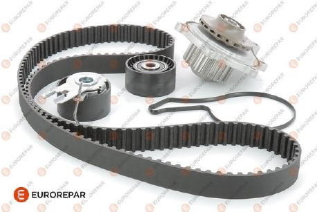 Peugeot 307 206 107 207 1007 & Bipper Eurorepar Timing Belt & Water Pump Kit