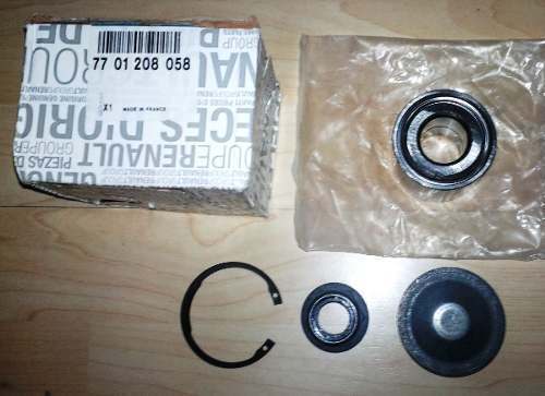 Genuine Renault Megane Mk3 & Megane Mk2 Rear Wheel Bearing Kit 7701208058 New