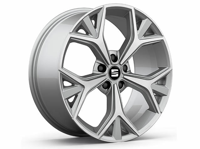 Genuine Seat Ateca PA 2020-2021 Aneto Diamond Silter 19" Alloy Wheel