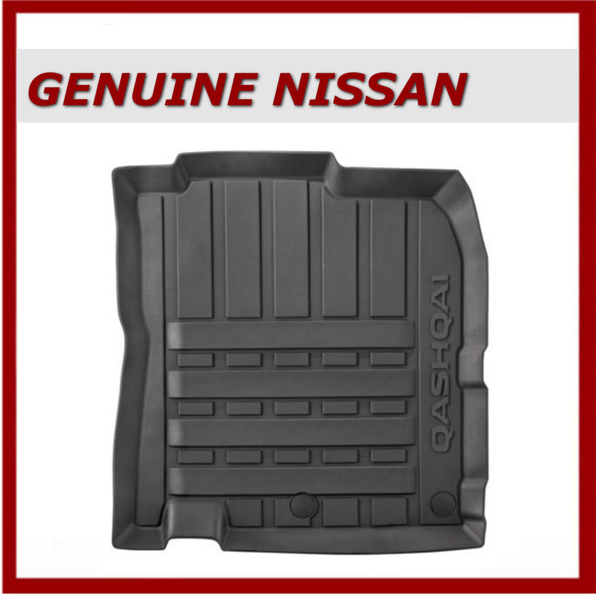 Genuine Nissan Qashqai J11 & J11B Front & Rear High Wall Rubber Mats KE7584E289