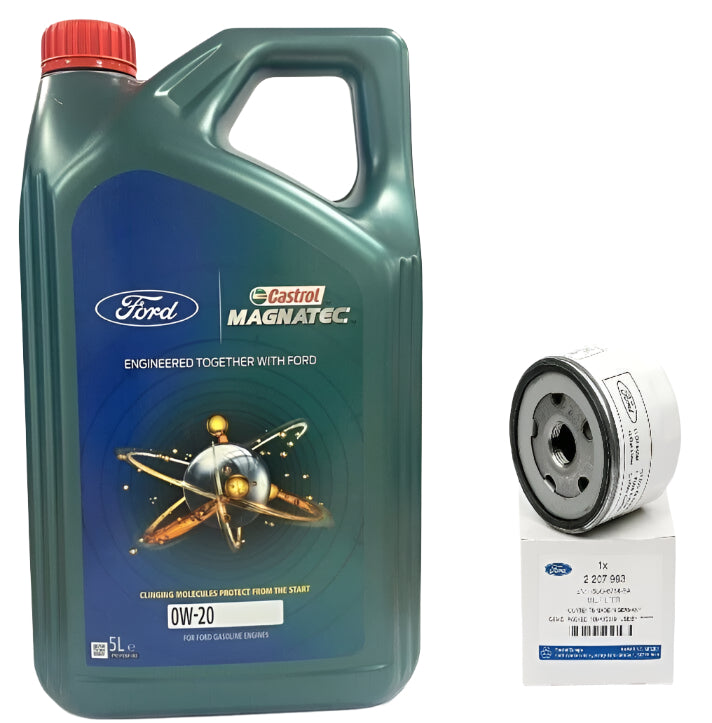 Genuine Ford Puma Ecoboost 1.0L 2020 0w20 Oil & Filter Service Kit