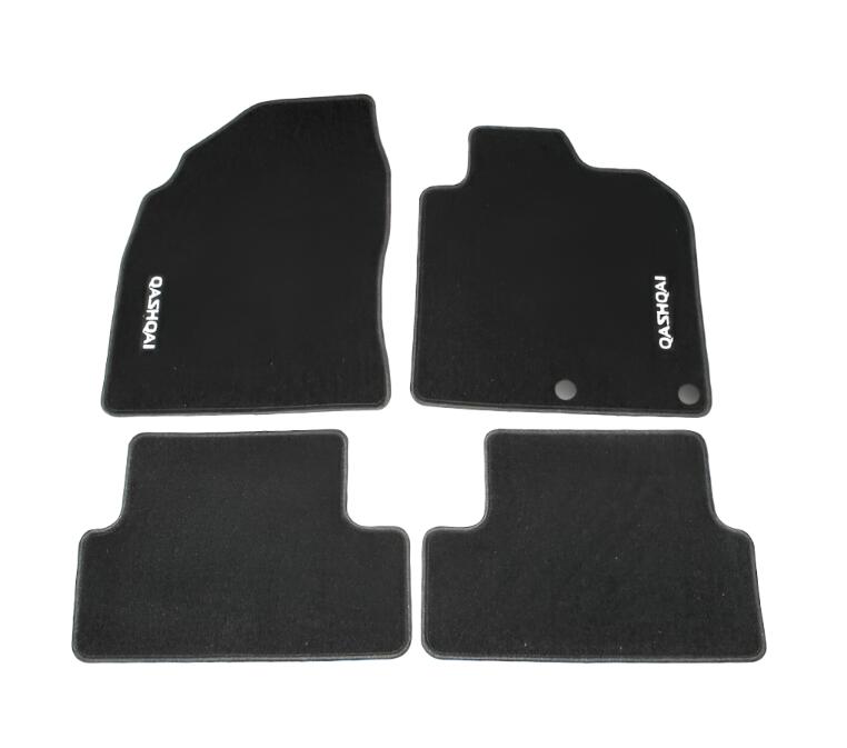 Genuine Nissan Qashqai J10 Front & Rear Luxury Velour Carpet Mats KE755JD011