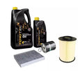Fits: Ford Kuga 2.0L TDCI Service Kit inc 0w30 Engine Oil