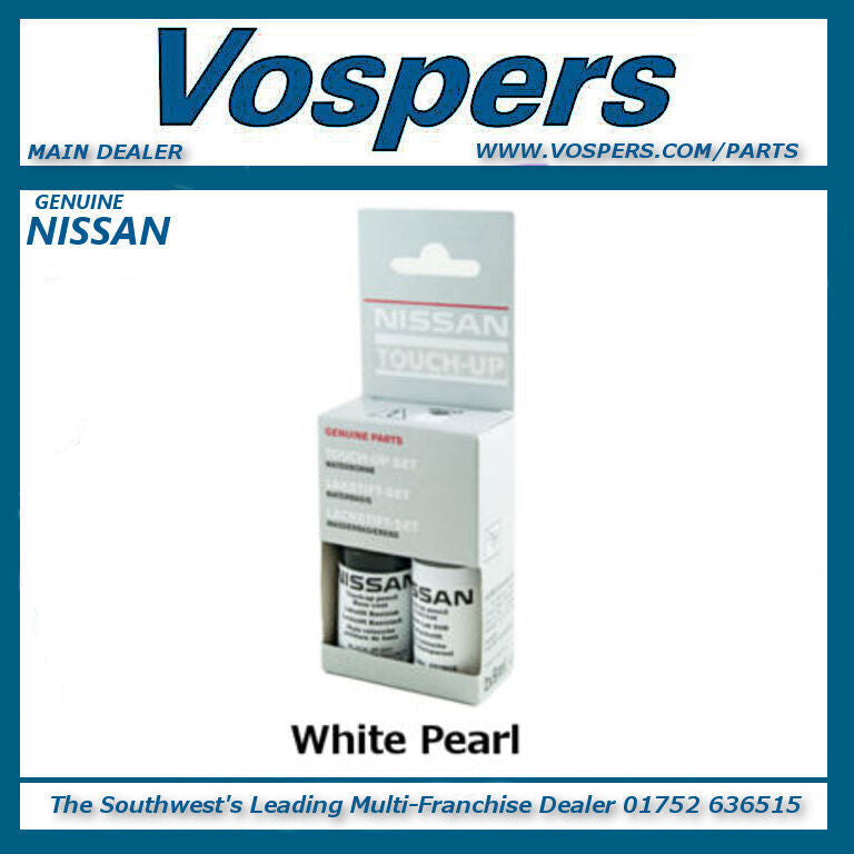 Genuine Nissan White Pearl QX1 Touch Up Pen Paint KE998QX125CC